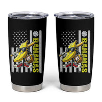 Funny Bananas Lover Baseball Vintage American Flag Tumbler Cup - Wonder Print Shop