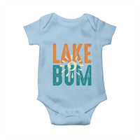 Funny Lake Bum Summer Vacation Baby Onesie Lake Life Sun Light - Wonder Print Shop