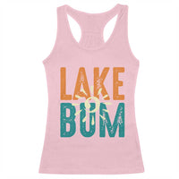 Funny Lake Bum Summer Vacation Racerback Tank Top Lake Life Sun Light - Wonder Print Shop