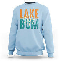 Funny Lake Bum Summer Vacation Sweatshirt Lake Life Sun Light - Wonder Print Shop