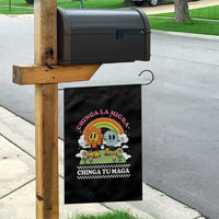 Chinga La Migra Chinga Tu Maga Garden Flag Immigration Rights - Wonder Print Shop