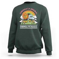 Chinga La Migra Chinga Tu Maga Sweatshirt Immigration Rights - Wonder Print Shop