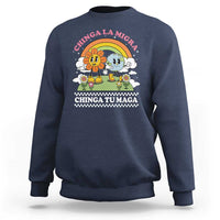 Chinga La Migra Chinga Tu Maga Sweatshirt Immigration Rights - Wonder Print Shop