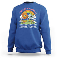 Chinga La Migra Chinga Tu Maga Sweatshirt Immigration Rights - Wonder Print Shop