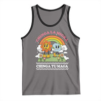 Chinga La Migra Chinga Tu Maga Tank Top Immigration Rights - Wonder Print Shop