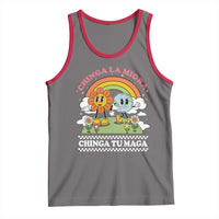 Chinga La Migra Chinga Tu Maga Tank Top Immigration Rights - Wonder Print Shop