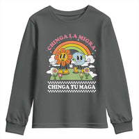Chinga La Migra Chinga Tu Maga Youth Sweatshirt Immigration Rights - Wonder Print Shop