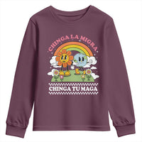 Chinga La Migra Chinga Tu Maga Youth Sweatshirt Immigration Rights - Wonder Print Shop
