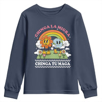 Chinga La Migra Chinga Tu Maga Youth Sweatshirt Immigration Rights - Wonder Print Shop