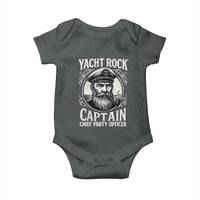 Funny Yacht Rock Captain Baby Onesie Chief Party Officer Pontoon Boat Sailor - Wonder Print Shop