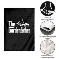 The Gardenfather Garden Flag Gardener Parody Gardening Fathers Day - Wonder Print Shop