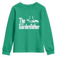 The Gardenfather Youth Sweatshirt Gardener Parody Gardening Fathers Day - Wonder Print Shop