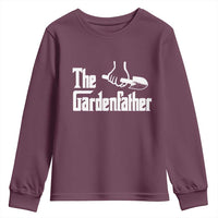 The Gardenfather Youth Sweatshirt Gardener Parody Gardening Fathers Day - Wonder Print Shop