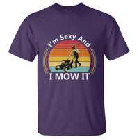 Funny I Am Sexy And I Mow It T Shirt Lawn Mowing Mower Dad - Wonder Print Shop