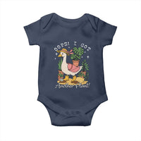 Funny Oops I Got Another Plant Baby Onesie Silly-Goose Gardener Plant Lady - Wonder Print Shop