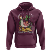Funny Oops I Got Another Plant Hoodie Silly-Goose Gardener Plant Lady - Wonder Print Shop
