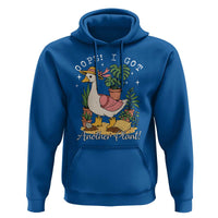 Funny Oops I Got Another Plant Hoodie Silly-Goose Gardener Plant Lady - Wonder Print Shop