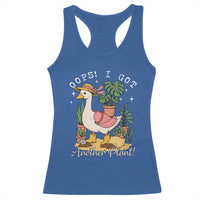 Funny Oops I Got Another Plant Racerback Tank Top Silly-Goose Gardener Plant Lady - Wonder Print Shop