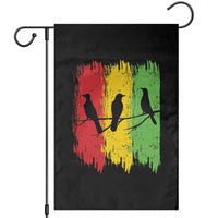 Three Birds Rasta Jamaica Reggae Music Garden Flag - Wonder Print Shop