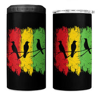 Three Birds Rasta Jamaica Reggae Music 4 in 1 Can Cooler Tumbler - Wonder Print Shop