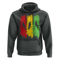Three Birds Rasta Jamaica Reggae Music Hoodie - Wonder Print Shop