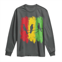 Three Birds Rasta Jamaica Reggae Music Long Sleeve Shirt - Wonder Print Shop