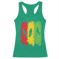 Three Birds Rasta Jamaica Reggae Music Racerback Tank Top - Wonder Print Shop