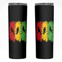 Three Birds Rasta Jamaica Reggae Music Skinny Tumbler - Wonder Print Shop