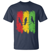 Three Birds Rasta Jamaica Reggae Music T Shirt - Wonder Print Shop