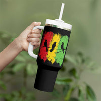Three Birds Rasta Jamaica Reggae Music Tumbler With Handle - Wonder Print Shop