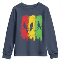 Three Birds Rasta Jamaica Reggae Music Youth Sweatshirt - Wonder Print Shop