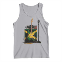 Reggae Guitar Jamaican Flag Amp Microphone Music Lover Tank Top - Wonder Print Shop