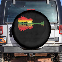 Reggae Music Guitar Lake Shadow Jamaica Rasta Spare Tire Cover - Wonder Print Shop