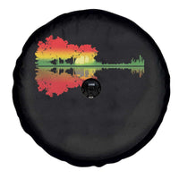 Reggae Music Guitar Lake Shadow Jamaica Rasta Spare Tire Cover - Wonder Print Shop