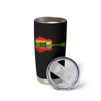 Reggae Music Guitar Lake Shadow Jamaica Rasta Tumbler Cup - Wonder Print Shop