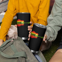 Reggae Music Guitar Lake Shadow Jamaica Rasta Tumbler Cup - Wonder Print Shop