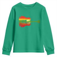 Reggae Music Guitar Lake Shadow Jamaica Rasta Youth Sweatshirt - Wonder Print Shop
