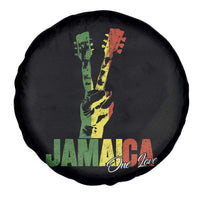 Jamaica One Love Reggae Music Spare Tire Cover Rasta Peace Hand Guitar - Wonder Print Shop