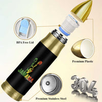 Jamaica One Love Reggae Music Bullet Tumbler Rasta Peace Hand Guitar - Wonder Print Shop