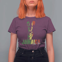 Jamaica One Love Reggae Music T Shirt For Women Rasta Peace Hand Guitar - Wonder Print Shop