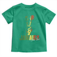 Jamaica One Love Reggae Music Toddler T Shirt Rasta Peace Hand Guitar - Wonder Print Shop