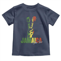 Jamaica One Love Reggae Music Toddler T Shirt Rasta Peace Hand Guitar - Wonder Print Shop