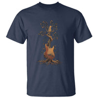 Nature Guitar Tree of Life Guitarist Artistic Roots T Shirt - Wonder Print Shop
