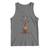 Nature Guitar Tree of Life Guitarist Artistic Roots Tank Top - Wonder Print Shop