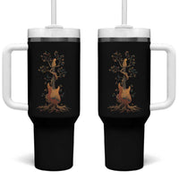 Nature Guitar Tree of Life Guitarist Artistic Roots Tumbler With Handle - Wonder Print Shop