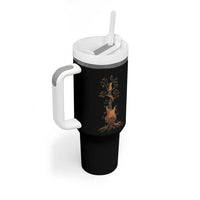 Nature Guitar Tree of Life Guitarist Artistic Roots Tumbler With Handle - Wonder Print Shop