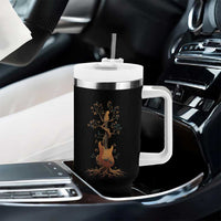 Nature Guitar Tree of Life Guitarist Artistic Roots Tumbler With Handle - Wonder Print Shop