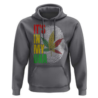 Funny Jamaica Rasta Cannabis Weed Hoodie Its In My DNA - Wonder Print Shop