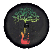 Reggae Music Guitar Rastafarian Roots Rasta Jamaican Spare Tire Cover - Wonder Print Shop