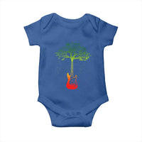 Reggae Music Guitar Rastafarian Roots Rasta Jamaican Baby Onesie - Wonder Print Shop